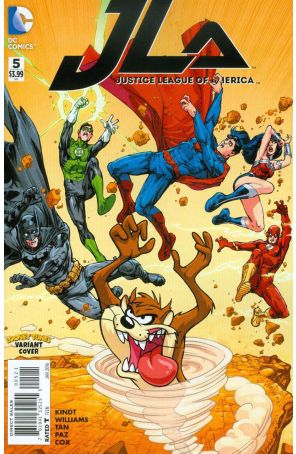 Justice League Of America (4th Series) 5A published by DC with cover art by Whilce Portacio