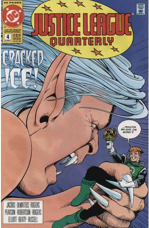 Justice League Quarterly 4 published by DC with cover art by Kevin Maguire