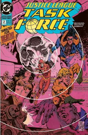 Justice League Task Force 2 published by DC with cover art by Sal Velluto
