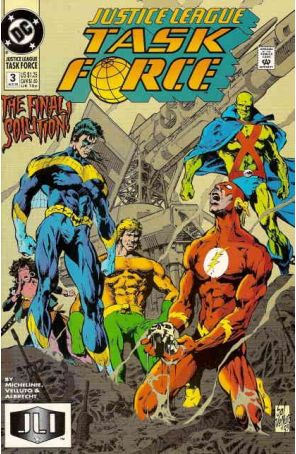 Justice League Task Force 3 published by DC with cover art by Sal Velluto