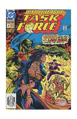 Justice League Task Force 4 published by DC with cover art by Sal Velluto