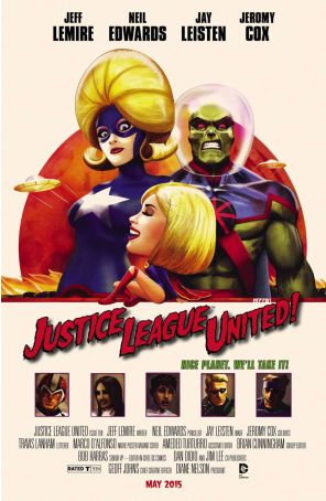 Justice League United 10B published by DC with cover art by Marco D’alfonso