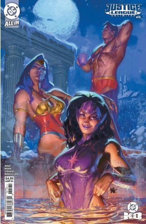 Justice League Unlimited (2nd Series) 15G published by DC with cover art by Ben Harvey