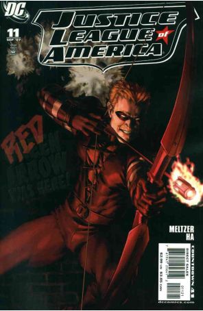 Justice League of America (2nd Series) 11A published by DC with cover art by Gene Ha