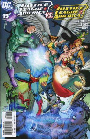 Justice League of America (2nd Series) 15 published by DC with cover art by Ian Churchill