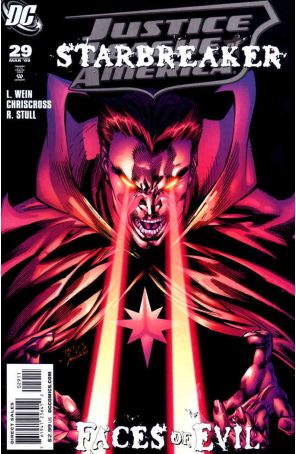 Justice League of America (2nd Series) 29 published by DC with cover art by Ed Benés