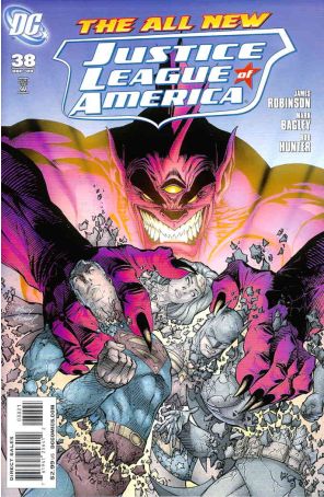Justice League of America (2nd Series) 38A published by DC with cover art by Andy Kubert