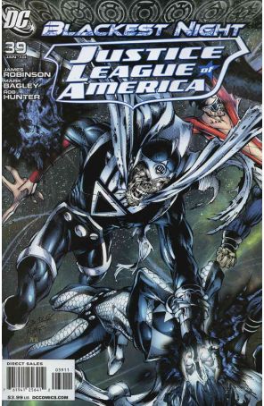 Justice League of America (2nd Series) 39 published by DC with cover art by Mark Bagley