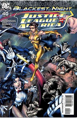 Justice League of America (2nd Series) 40 published by DC with cover art by Mark Bagley