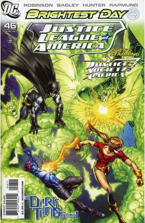 Justice League of America (2nd Series) 46 published by DC with cover art by Mark Bagley