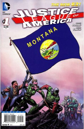 Justice League of America (3rd Series) 1V32 published by DC with cover art by David Finch
