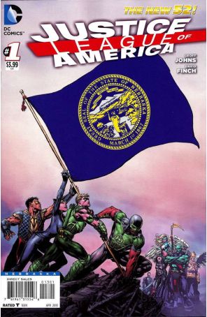 Justice League of America (3rd Series) 1V33 published by DC with cover art by David Finch