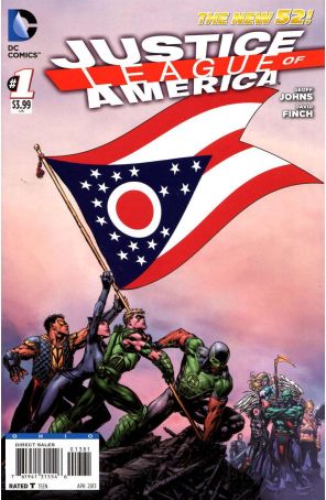 Justice League of America (3rd Series) 1V41 published by DC with cover art by David Finch