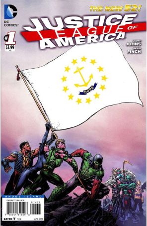 Justice League of America (3rd Series) 1V46 published by DC with cover art by David Finch