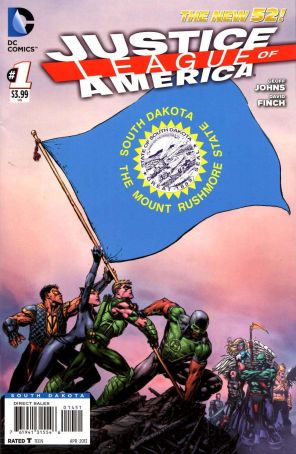 Justice League of America (3rd Series) 1V48 published by DC with cover art by David Finch