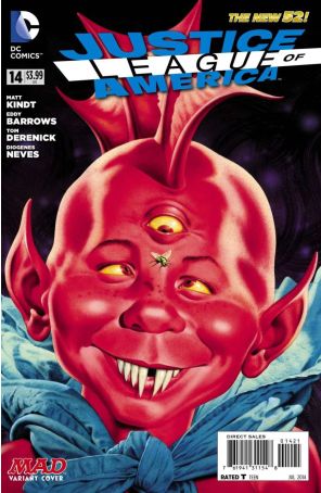 Justice League of America (3rd Series) 14A published by DC with cover art by Mark Stutzman