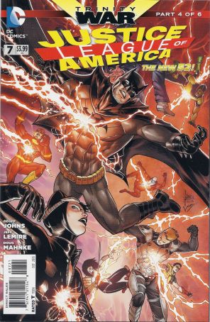 Justice League of America (3rd Series) 7A published by DC with cover art by Mikel Janin