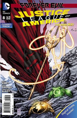 Justice League of America (3rd Series) 8C published by DC with cover art by Doug Mahnke