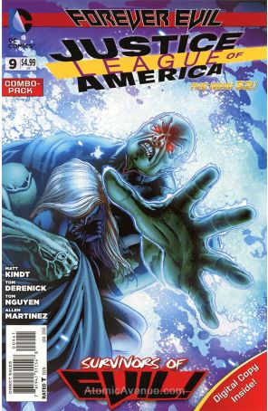 Justice League of America (3rd Series) 9C published by DC with cover art by Doug Mahnke