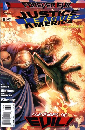Justice League of America (3rd Series) 9 published by DC with cover art by Doug Manke