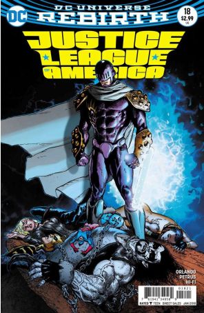 Justice League of America (5th Series) 18A published by DC with cover art by Doug Mahnke