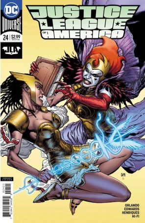 Justice League of America (5th Series) 24A published by DC with cover art by Doug Mahnke