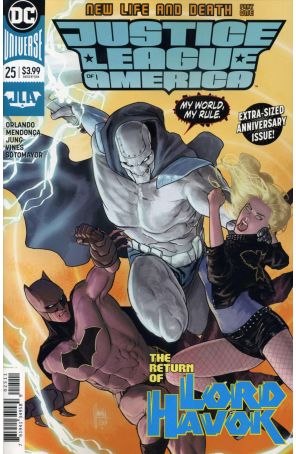Justice League of America (5th Series) 25 published by DC with cover art by Mikel Janin