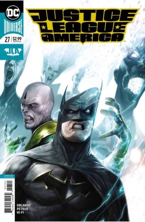 Justice League of America (5th Series) 27A published by DC with cover art by Francesco Mattina