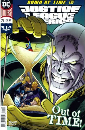 Justice League of America (5th Series) 27 published by DC with cover art by David Williams