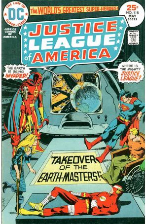 Justice League of America 118 published by DC with cover art by Dick Giordano