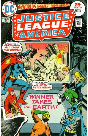 Justice League of America 119 published by DC with cover art by Dick Giordano