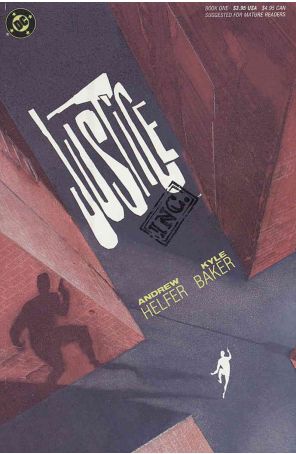 Justice, Inc. (Mini-Series) 1 published by DC with cover art by Kyle Baker