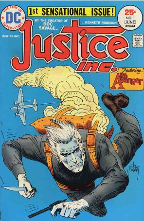 Justice, Inc. 1 published by DC with cover art by Joe Kubert