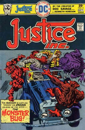 Justice, Inc. 3 published by DC with cover art by Jack Kirby