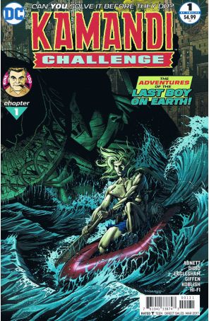 The Kamandi Challenge 1B published by DC with cover art by Dale Eaglesham