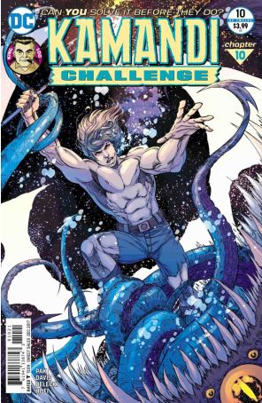 The Kamandi Challenge 10A published by DC with cover art by Joe Prado