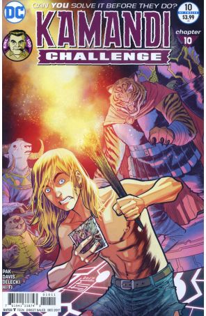 The Kamandi Challenge 10 published by DC with cover art by Francis Manapul