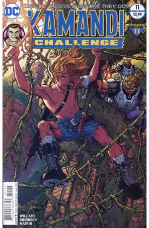 The Kamandi Challenge 11 published by DC with cover art by Nick Bradshaw