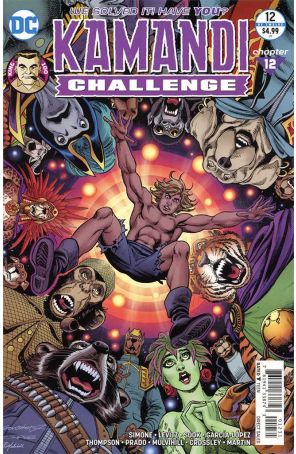 The Kamandi Challenge 12A published by DC with cover art by Jose Lopez