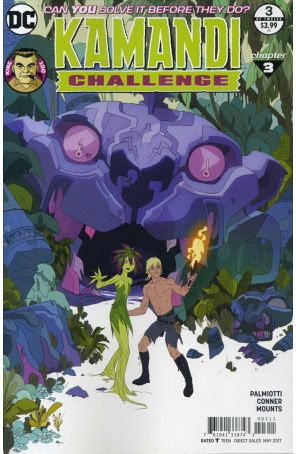 The Kamandi Challenge 3 published by DC with cover art by Ben Caldwell
