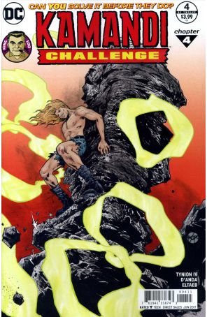 The Kamandi Challenge 4 published by DC with cover art by Paul Pope
