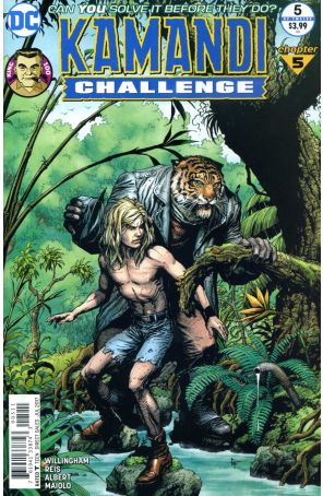 The Kamandi Challenge 5 published by DC with cover art by Gary Frank