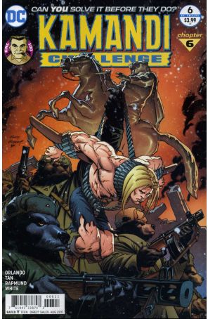 The Kamandi Challenge 6 published by DC with cover art by Andy Kubert