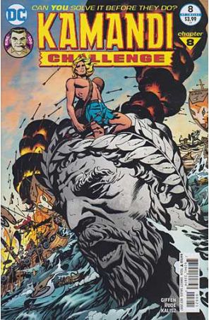 The Kamandi Challenge 8A published by DC with cover art by Steve Rude