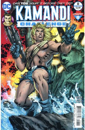 The Kamandi Challenge 8 published by DC with cover art by Jim Lee