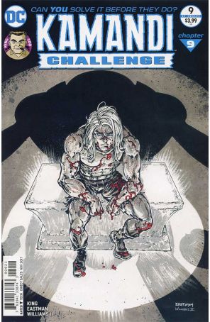 The Kamandi Challenge 9A published by DC with cover art by Kevin Eastman