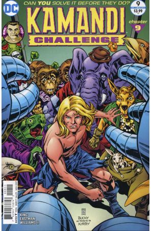 The Kamandi Challenge 9 published by DC with cover art by Mark Buckingham