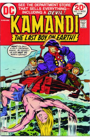Kamandi, the Last Boy on Earth 11 published by DC with cover art by Jack Kirby