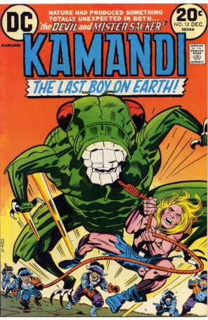 Kamandi, the Last Boy on Earth 12 published by DC with cover art by Jack Kirby