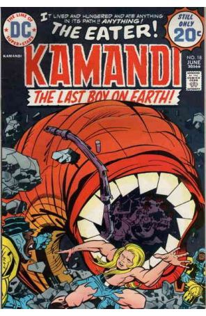 Kamandi, the Last Boy on Earth 18 published by DC with cover art by Jack Kirby
